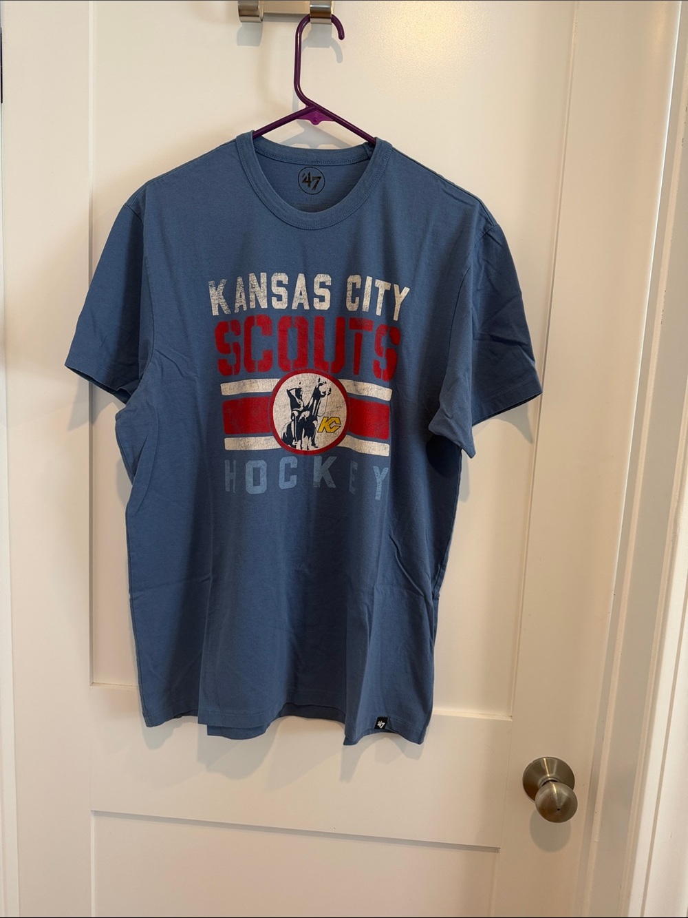 Kansas City Scouts Hockey tee